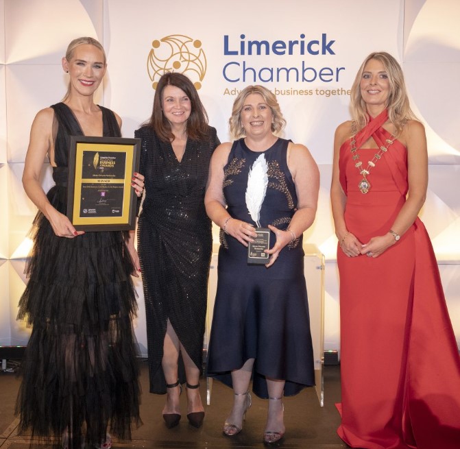 Limerick businesswoman has designs on success after recognition at awards -  Limerick Live